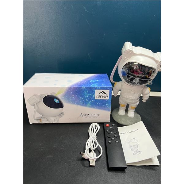 Lot of 1 Astronaut Star Galaxy Projector w/ Remote Control