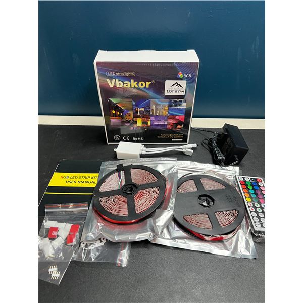 Lot of 1 LED Strip Light Kit w/ Remote Control - 32FT Length