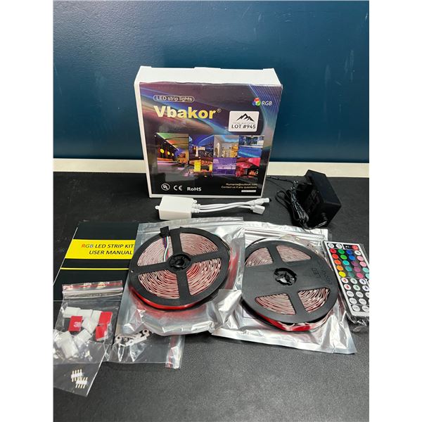 Lot of 1 LED Strip Light Kit w/ Remote Control - 32FT Length