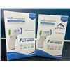 Image 1 : Lot of 2 Non-Contact Infrared Forehead Thermometers