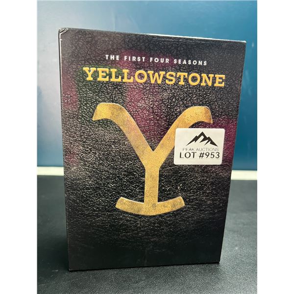 Lot of 1 Yellowstone: The First Four Seasons DVD Set