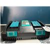 Image 2 : Lot of 1 DC18RD Aftermarket 18V Dual-Port Charger for Makita Batteries