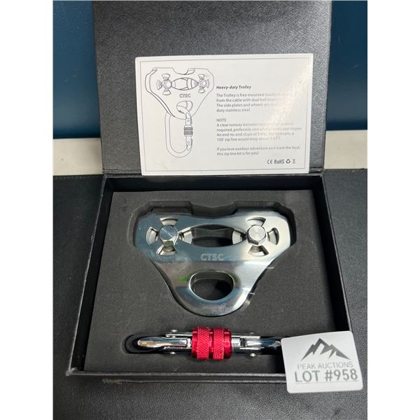 Lot of 1 Heavy Duty Polished Trolley