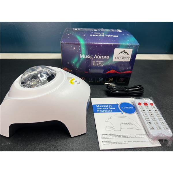 Lot of 1 Star Projector/Galaxy Light w/ Remote Control