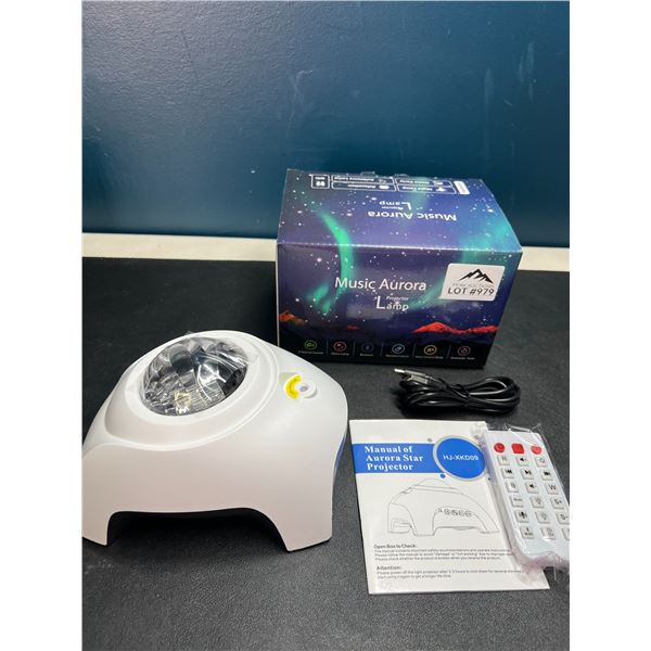 Lot of 1 Star Projector/Galaxy Light w/ Remote Control