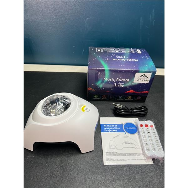 Lot of 1 Star Projector/Galaxy Light w/ Remote Control