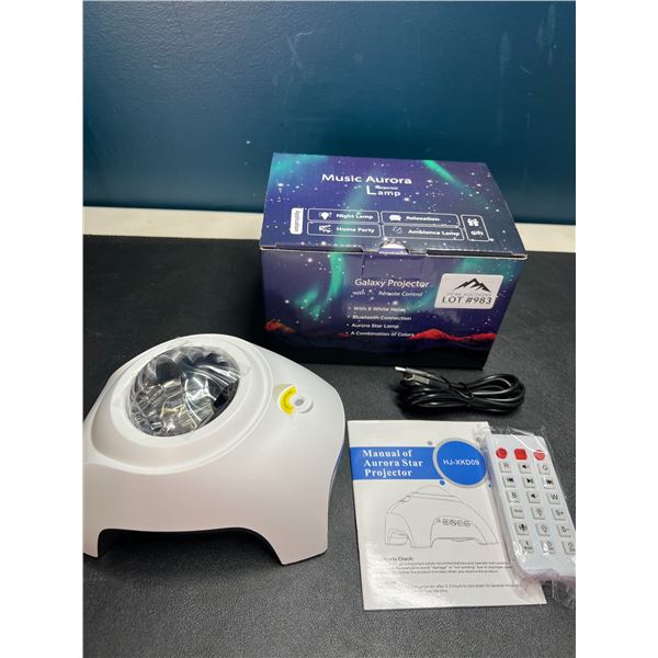 Lot of 1 Star Projector/Galaxy Light w/ Remote Control