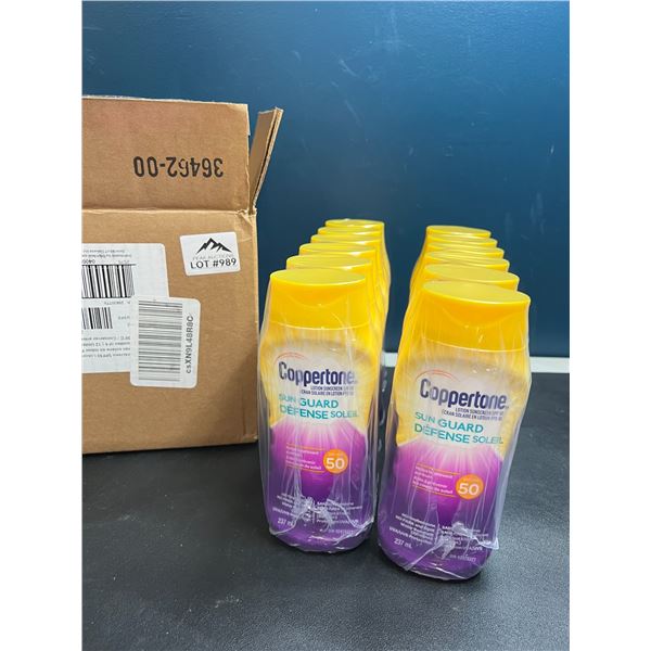 Lot of Coppertone Sun Guard SPF 50 Sunscreen - 12 bottles