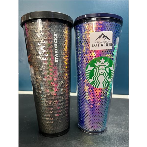 Lot of 2 Starbucks Tumbler Cups