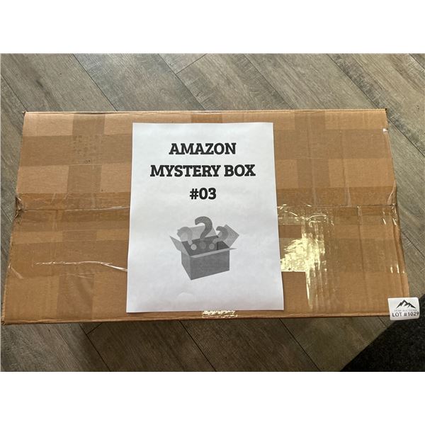 Lot of 1 AMAZON MYSTERY BOX!!! - Packed FULL of Assorted Amazon Items! (22 inch x 11 inch box size)