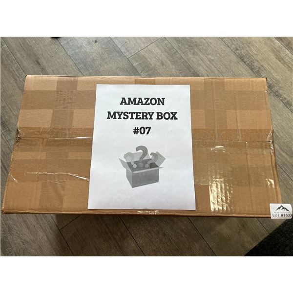 Lot of 1 AMAZON MYSTERY BOX!!! - Packed FULL of Assorted Amazon Items! (22 inch x 11 inch box size)