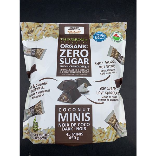 Theobroma Organic Coconut Minis Dark Chocolate (450g)