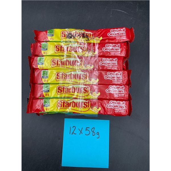 Starburst Original Candy (12 x 58g)