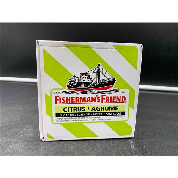 Fisherman's Friend Citrus-Sugar Free Lozenges (8 x 22ct)