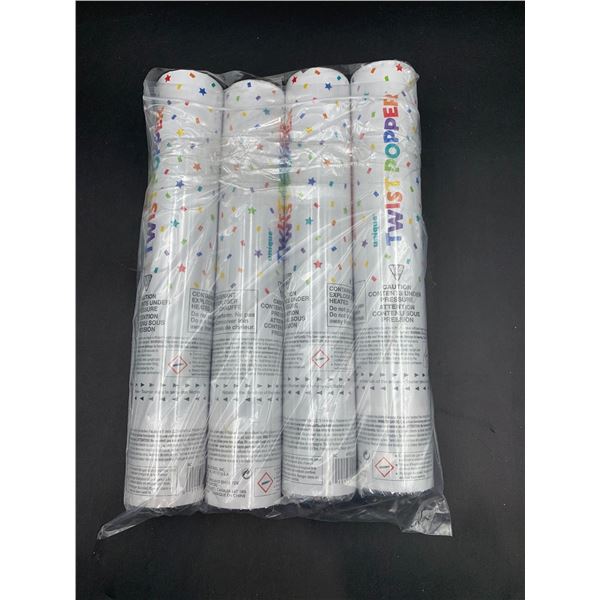 Twist Confetti Poppers (4ct)