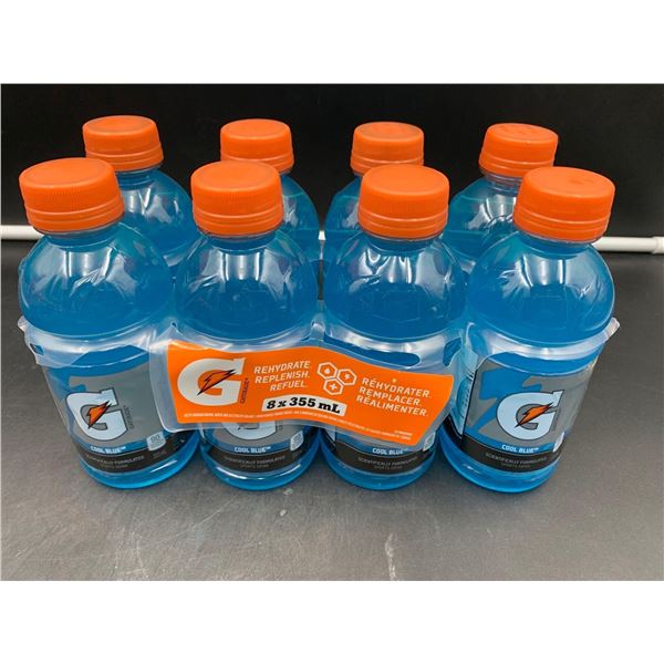 Gatorade Cool Blue Electrolyte Drink (8 x 355ml)