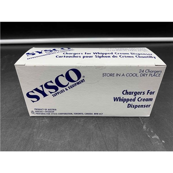 Sysco Chargers for Whipped Cream Dispenser (24chargers)