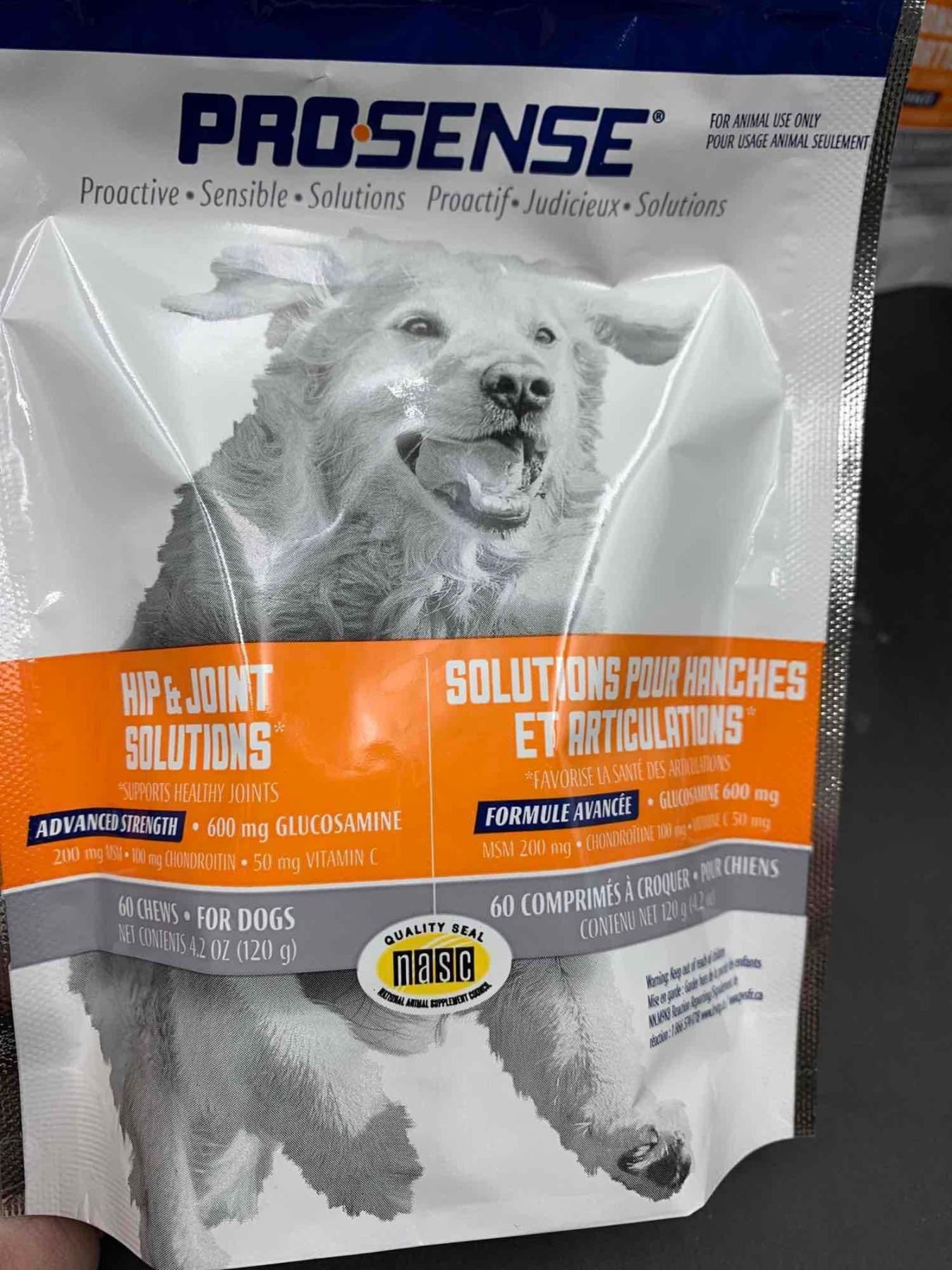 ProSense Dog Hip & Joint Solutions Chewable Tablets (2 x 120g)