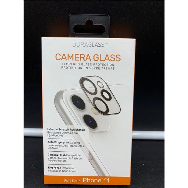 DuraGlass Camera Glass Tempered Glass Protection for iPhone 11
