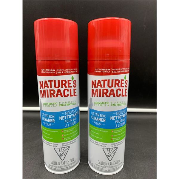Nature's Miracle Litter Box Cleaner Foam (2 x 496ml)