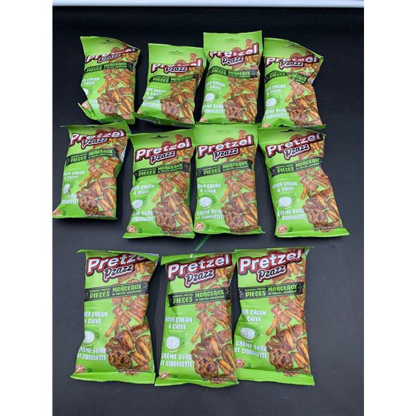 Pretzel Pzazz-Sour Cream & Chive Seasoned (11 x 56g)