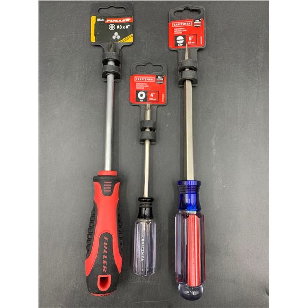 Lot of Assorted Screwdrivers