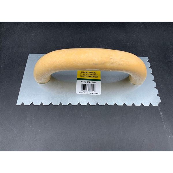 Ceramic Trowel V Notch