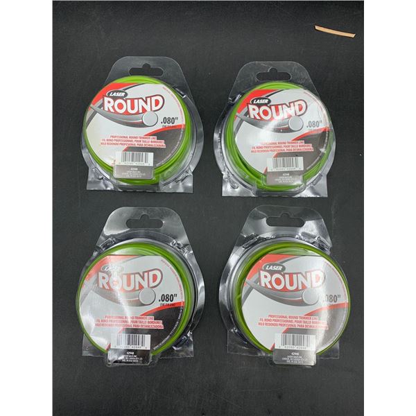 Laser Round Professional Round Trimmer Line (4 x 50ft)