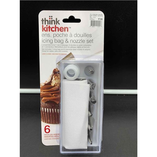 Think Kitchen Icing Bag & Nozzle Set