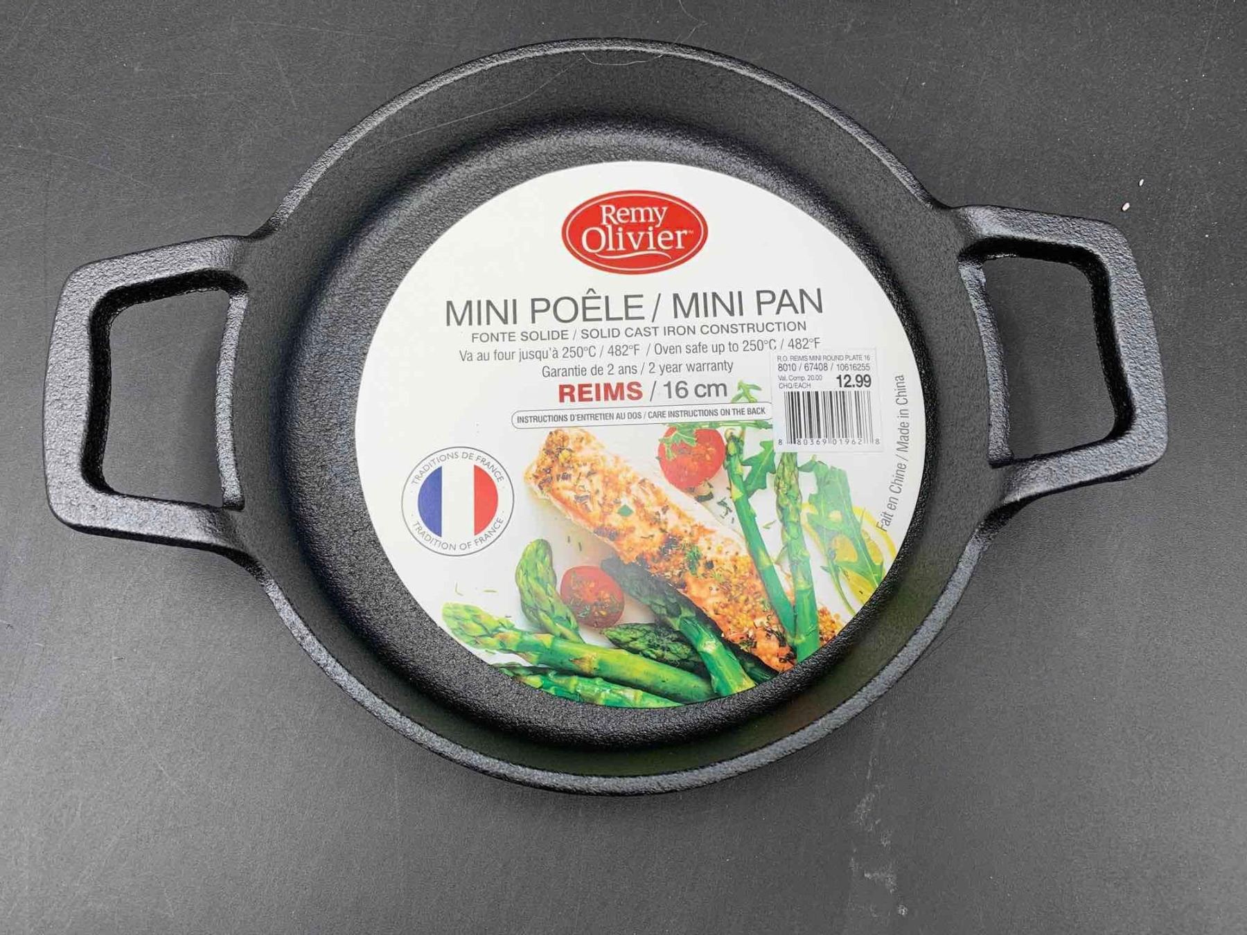 Remy olivier Mini Pan-Solid Cast Iron (16cm)