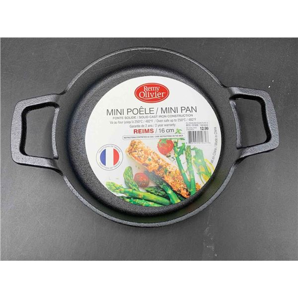 Remy olivier Mini Pan-Solid Cast Iron (16cm)