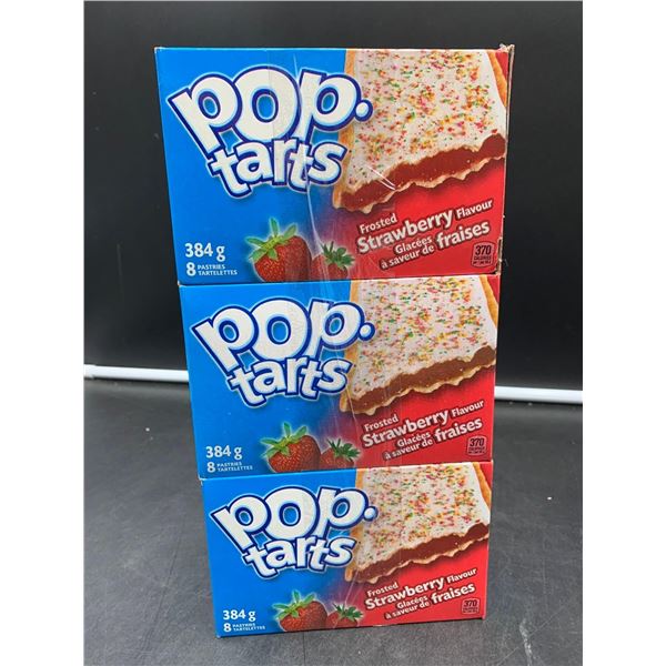 Strawberry Flavour PopTarts (3 x 8)