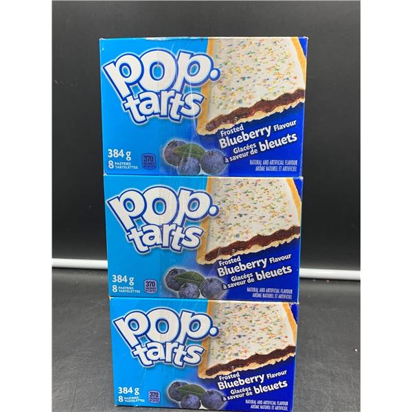 Blueberry Flavour PopTarts (3 x 8)