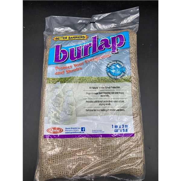 Burlap All-Natural Winter Shrub Protection(1m x 3m)