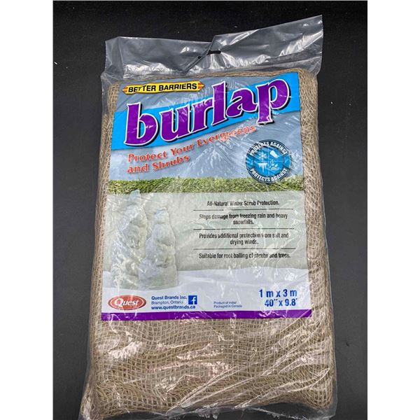 Burlap All-Natural Winter Shrub Protection(1m x 3m)