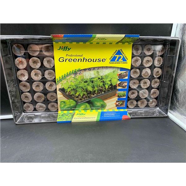 Jiffy Greenhouse Seed Starter System 72 Pod Count