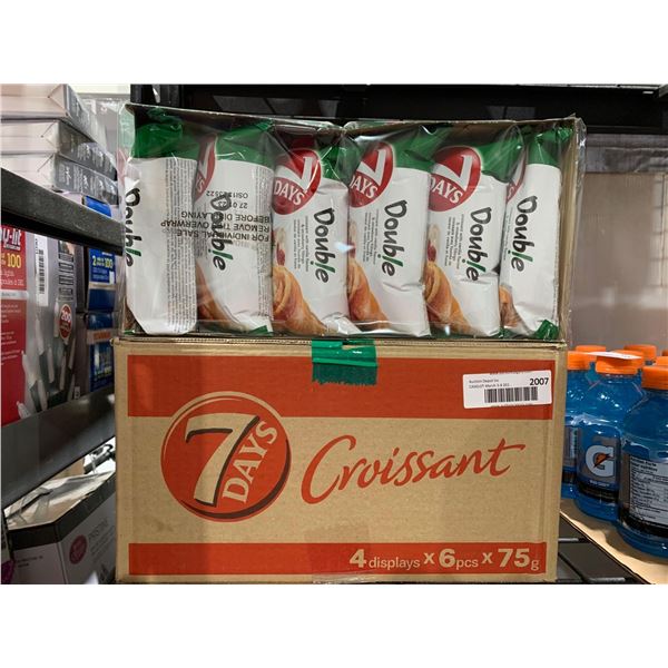 Case lot 7 days croissants 4 x 6 x 75g