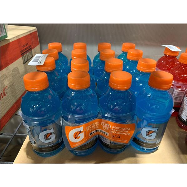 Case lot gatorade cool blue 2 x 8 x 355