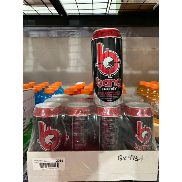 CASE LOT - bang energy black cherry vanilla 12 x 473ml