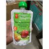 Image 2 : CASE LOT - organic pear, apple and broccoli sauce 2 x 6 x 128ml