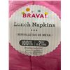 Image 2 : CASE LOT - lunch napkins 6 pack