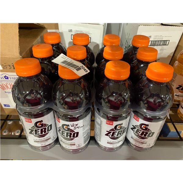 CASE LOT - g zero grape flavour 12 x 591ml