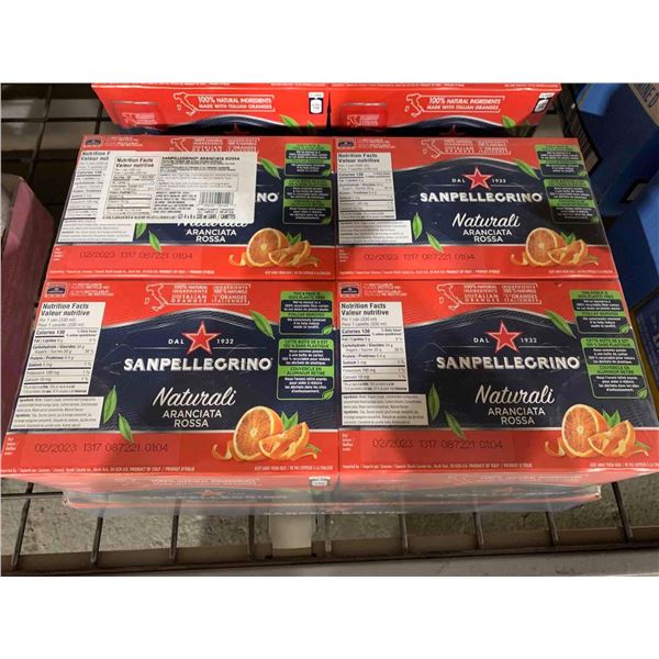 CASE LOT - CASE LOT - San Pellegrino Naturali Orange 24 x 330Ml