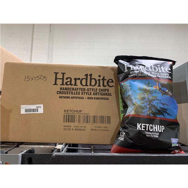 CASE LOT - Hardbite Ketchup Chips 15 x 150g