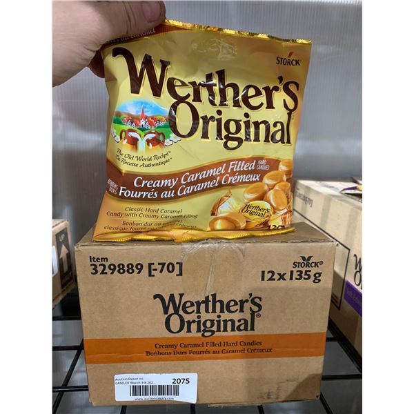 CASE LOT - Werthers Original Creamy Caramel Filled 12 x 135g