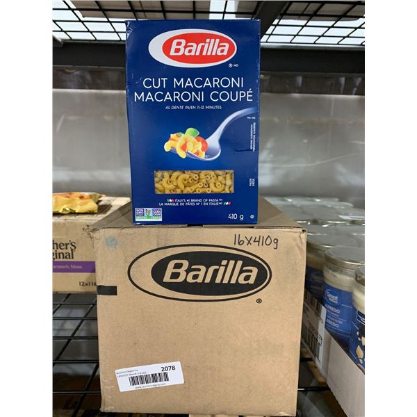 CASE LOT - Barilla Cut Macaroni 16 x 410g