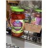 Image 2 : CASE LOT - Great Value Organic Tomatoe & Basil pasta Sauce 6 x 700ml