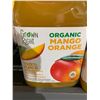 Image 2 : CASE LOT - Grown Right Organic Mango Orange Juice 8 x 1.89L