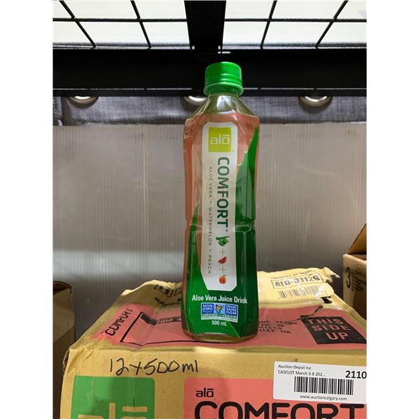 CASE LOT - Alo Comfort AloVera Juice Drink 12 x 500ml