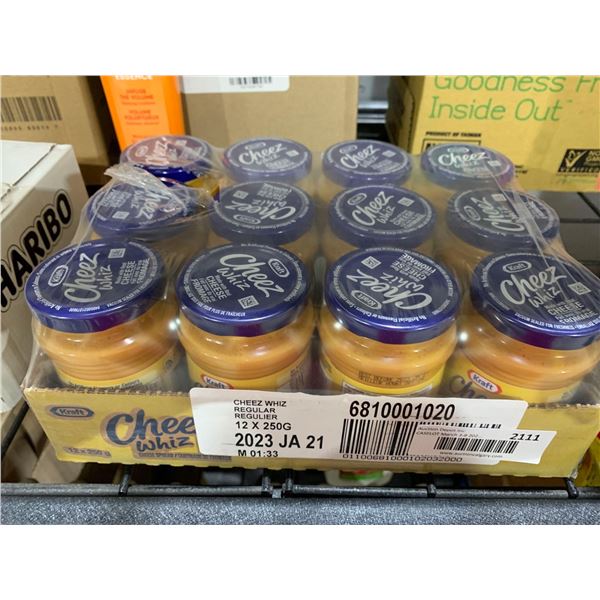 CASE LOT - Cheese Whiz 12 x 250g